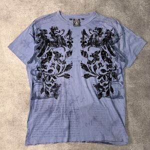 Roar Lavender Velour Graphic Tee